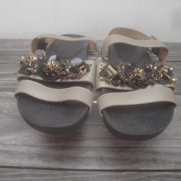 PVRA Sandals Beaded Bohemian Style Size 39=9 - Picture 3 of 6